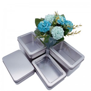 Nhà cung cấp bán buôn hộp thiếc bánnóng hộp bao bì usb Logo in có thể tùy chỉnh (107mm * 70mm * 30mm)