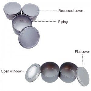 Nến thơm 4 oz Tin 65 * 40mm