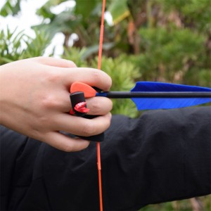 Elongngoài trời 42ft06 s Size Rh Archery Finger Tab để tái diễn mục tiêu bắn cung mục tiêu và thực hành