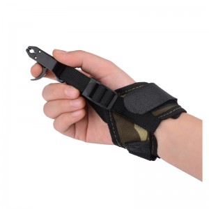 Elongngoài trời 42ra05-ca phát hành camo dành chongười lớn Caliper phát hành dây đeo cổ tay Bắn cung hợp chất cung