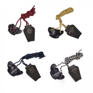 Nika Archery 454001 Bow Stringer Nylon&leather Điều chỉnh bắn cung Recurve/tradional cung cấp chuỗi hỗ trợ bắn súng