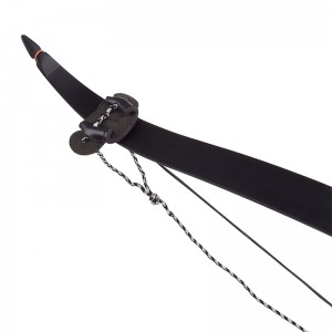 Nika Archery 454001 Bow Stringer Nylon&leather Điều chỉnh bắn cung Recurve/tradional cung cấp chuỗi hỗ trợ bắn súng