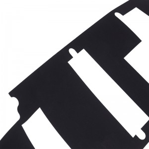 Chống cháy và dễ dàng gấp tấm cách điện PP 0,25mm Power cách điện Gasket Black 3716 Tấm cách điện