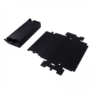 Vùng chống cháy và chống mài mòn Pc Tấm cáchnhiệt Đen 0,43mm Cáchnhiệt Gasket Phụ tùng ô tô Cách dễ dàng gấp Tấm mylar