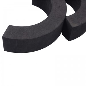 Chất liệu hấp thụ sốc Eva Chất liệu chống cháy Đổnước đen DongGuan Bọt Eva Chất liệu đúc chất liệu