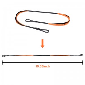 Elongngoài trời 280046-01 19.3inch 20 sợi Crossbow String Orange cho hệ thống Cobra Adder/R9