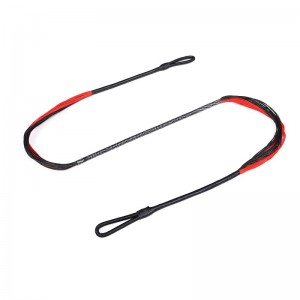 Elongngoài trời 280110-01 26.6inch 28 sợi chuỗinỏ màu đỏ đen phù hợp cho hơn 150lbs recurvenỏ