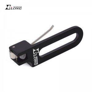 Elongngoài trời 250007-01 RH Mũi tên Nhôm Rest Recurve Thiết bị để chụp Miền bắn mục tiêu