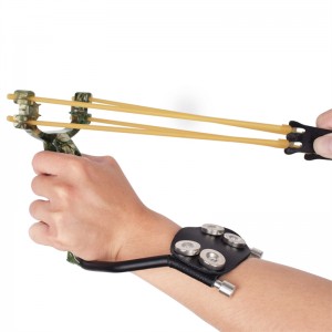 Elongngoài trời 3100G7-Ca Súng cao su chuyênnghiệp Săn bắnngoài trời Sling Catapult với máy phóng tốc độ cao chongười lớn và trẻ em