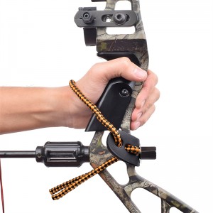 Elongngoài trời 470018 cổ tay sling màu cam da kim loại gromet bắn cung hợp chất cung cấp thiết bị bắn súng