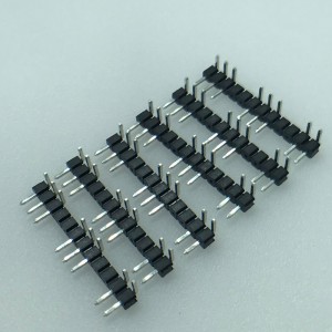 Đầunối pin góc 2,54mm 12P 90 ° đầunối pin trống 4P