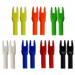 Nika Bắn cung 14N808 Chèn mũi tênnhựa Nock cho bắn cung tên carbon chụp