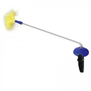 Nhà máy cung cấp trực tiếp vậtnuôi, mèo tự chữa lành đồ chơi mèo cổ áo đồ chơi mùa xuân với vòi để trêu chọc mèo