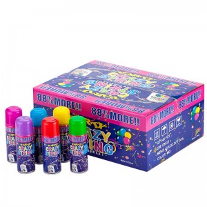 Mẫu miễn phí Đảng đầy màu sắc Crazy Stain China Nhà sản xuất