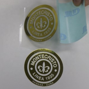 Tùy chỉnh mỏng tự dính Electroform Metal Foil Niken Sticker Sản phẩm Metalic 3D Logo Sticker cho điện thoại di động