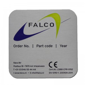 Bảng tênnhôm khắc kim loại tùy chỉnh chất lượng cao mới