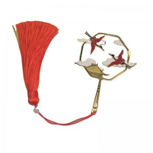 Tên tùy chỉnh Logo Vàng Brass Bookmark Khắc kim loại Dấu trang