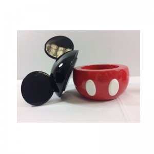 Chất lượng cao đáng yêu Mickey Mousenhựa lưu trữnhà bình đựng bình