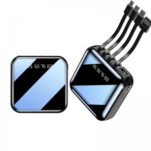 4 trong 1 Mirror 20000mAh Đèn LED di động Light Sạcnhanh Ngân hàng điện