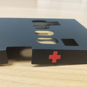 Tấm cáchnhiệt PC màu đen 0,5mm, dễ gập và hình thành tấm mylar, pin cáchnhiệt chống cháy màn hình lụa