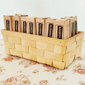 Sản phẩm đơn giản Bán giỏ đóng gói chip gỗ