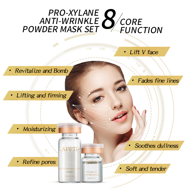 Hàn Quốc Hot Sale Mask Powder Whitening Anti Wrinkle Hydro Jelly Mask Powder Set