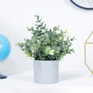 Nhà máy trực tiếp cung cấp cây trồng trong chậunhân tạo được thiết kế mới trang trí màu xanh lá câynhân tạo với cảm giác đẹp mắt và cảm động thực sự