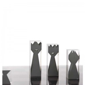 Đồ chơi cổ điển Bộ cờ vua acrylic pha lê cao