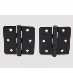 HN004 (2 gói) 3,5 inch x3,5 inch bản lề tròn 1/4 inch Raidus Standard Standard Nowroom Door