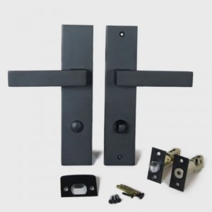 6203 Hợp kim kẽm hiện đại, tay cầm khóa cửa trước Bộ xử lý bộ khóa cửa trước