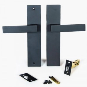 6203 Hợp kim kẽm hiện đại, tay cầm khóa cửa trước Bộ xử lý bộ khóa cửa trước