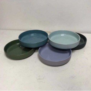 Bán đồ đá gốm sứ Pasta Shallow Bowls Set