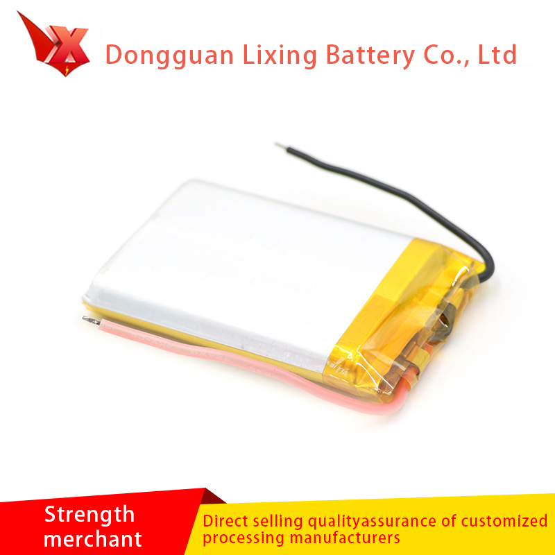 Nhà máy bán trực tiếp pin lithium 804060-2500mAh3 7v pin mềmnút pin điện tử sạc pin lithium