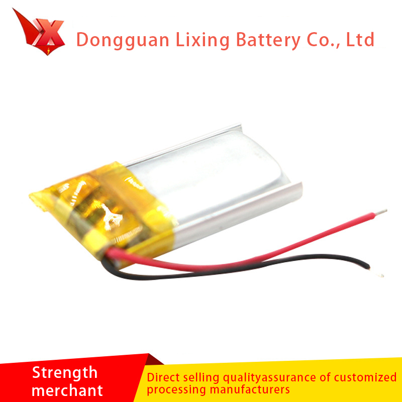 Nhà sản xuất cung cấp pin polymer ion lithium ion mềm 401220-3.7V và pin tùy chỉnh 60mAh cho tainghe Bluetooth