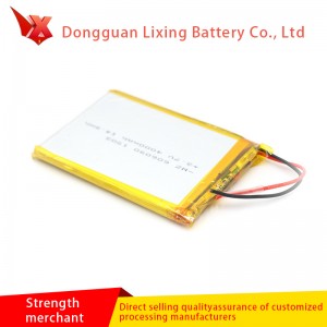 Cung cấp lớn pin 3,7V 606090 lithium ion polymer mềm gói pin 4000mAh bảo vệ môi trường pin