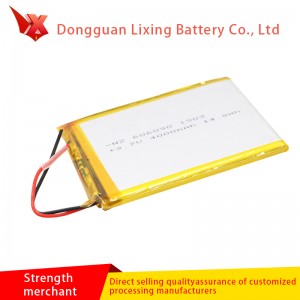 Cung cấp lớn pin 3,7V 606090 lithium ion polymer mềm gói pin 4000mAh bảo vệ môi trường pin