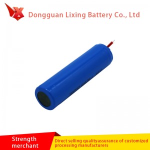 Bán hàng tạinhà máy 18650 Lithium 2200mAh Pin xe điện 3.7V Pin sạc pinnăng lượng mặt trời có chứngnhận UN38