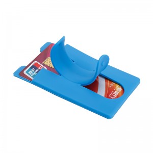 Ốp lưng ví silicon với giá đỡ thẻ cho hầu hết tất cả điện thoại thông minh