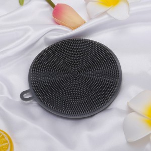 Phụ kiệnnhà bếp silicone món xốp, chà làm sạch hai mặt