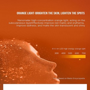 Thiết kế Hàn Quốc LED PDT Beauty Face Mask Professional Beauty Salon 3 Color Photon PDT Red LED Facial Light Ly trị liệu làm đẹp