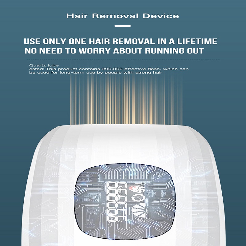 Triệt lông IPL tạinhà cho phụnữ vànam giới, máy tẩy lông bằng laser không đau vĩnh viễn
