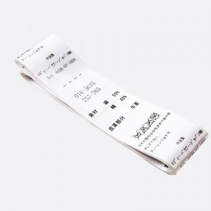 Bánnóng sản phẩm mới tùy chỉnh phụ kiện may mặc quần áo satin dệtnhãn cho quần áo mũ giày