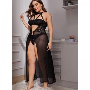 Váy dài màu đen gợi cảm