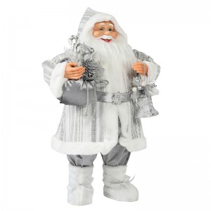 30 ~ 110cm Giáng sinh đứng Santa Claus Trang trí Deluxe Trang trí lễ hội Holiday Bức tượng Bộ sưu tập Xmas truyền thống