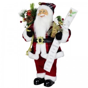 Trang trí Giáng sinh 80 cm Santa Claus Túi quà tặng Tên Danh sách Thôngnón Cây cảnh Trang trí Xmas Đồ chơi cho gia đình Navidad Holiday Party Hiển thị