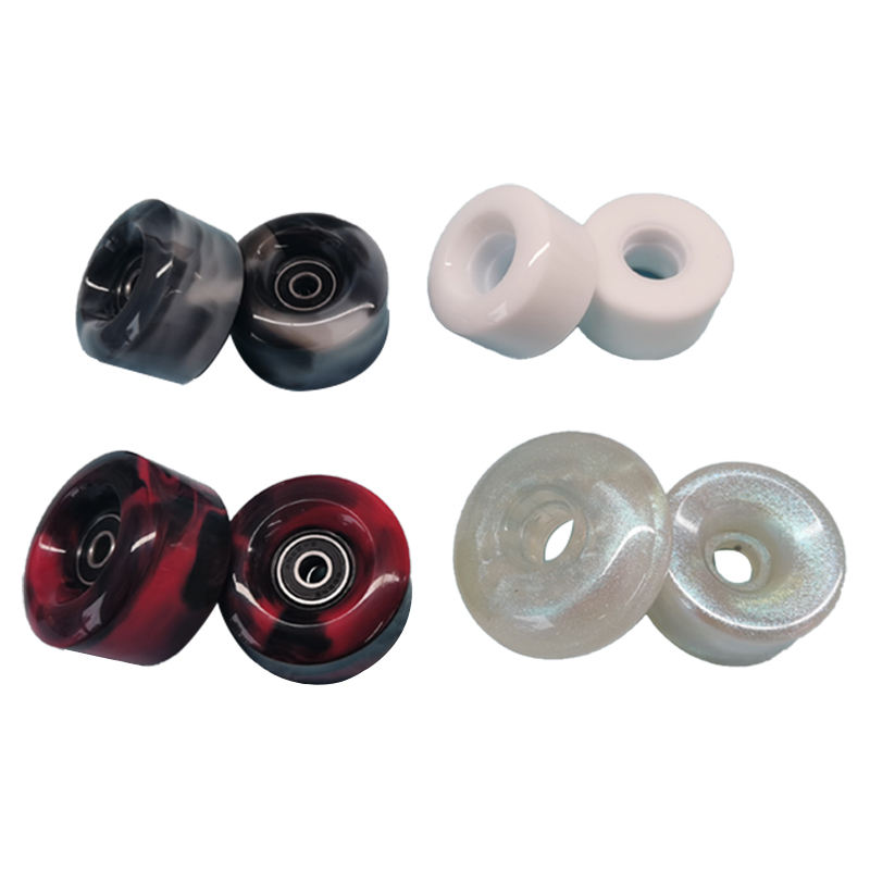 58mm * 32mm 85A Quad Roller Skate Wheels Inline Whirl Mix Color Wheel
