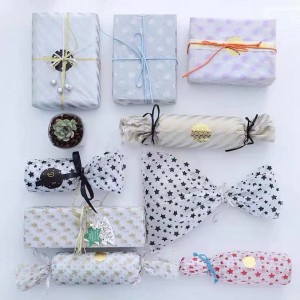 Báo cáo giấy CMYK Giấy thủ công Giấy gói giấy gói giấy gói cho đám cưới hoặc tiệc cho quà tặng