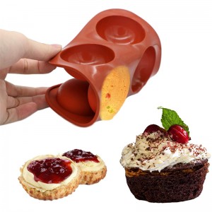 Khuôn silicon hình bán tròn, khuônnướng