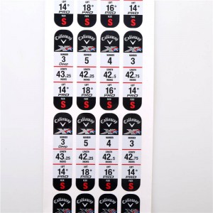 Nhãn tùy chỉnh Câu lạc bộ Golf