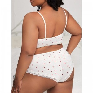 2022 LENCERIA Xu hướng ren trong suốt Bralette Set Xem qua Hollow Out Hot Sexy Women Lingerie